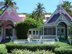 Pink and Purple House, Mustique (St. Vincent)