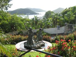View to Hassel Island, Charlotte Amalie, St. Thomas (USVI)